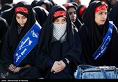 صبحگاه مشترک نیروهای مسلح در مسجد مقدس جمکران