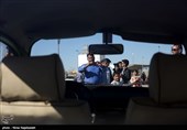 گردهمایی خودروهای کلاسیک در پیست اتومبیل رانی مجموعه ورزشی ثامن الائمه مشهد