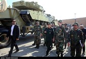 بازدید سرلشکر باقری از مرکز بهینه‌سازی و نوسازی شهید زرهرن