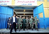 بازدید سرلشکر باقری از مرکز بهینه‌سازی و نوسازی شهید زرهرن