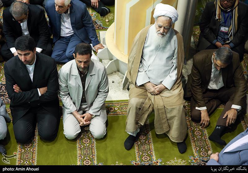 آیت الله محمدعلی موحدی کرمانی در نماز جمعه تهران