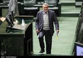 محمود حجتی وزیر جهاد کشاورزی در جلسه علنی مجلس شورای اسلامی