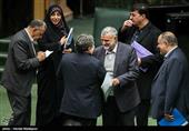 محمود حجتی وزیر جهاد کشاورزی در جلسه علنی مجلس شورای اسلامی