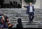 محمود حجتی وزیر کشاورزی در حاشیه جلسه هیئت دولت