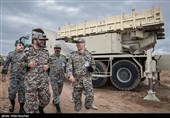 بازدید میدانی امیر علیرضا صباحی فرد فرمانده نیروی پدافند هوایی آجا از نخستین روز رزمایش پدافند هوایی مدافعان آسمان ولایت 98