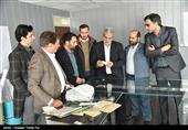 بازدید  مجید قلی زاده مدیرعامل و مدیران ارشد خبرگزاری تسنیم  از  کارخانه کاشی و سرامیک  فرزاد