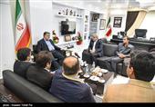 دیدار  مجید قلی زاده مدیرعامل و مدیران ارشد خبرگزاری تسنیم  با محمد‌صادق معتمدیان استاندار خراسان‌جنوبی 