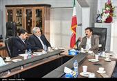 دیدار  مجید قلی زاده مدیرعامل و مدیران ارشد خبرگزاری تسنیم  با علی‌اکبر فلاحی مدیرعامل مجتمع کارخانجات کاشی و سرامیک فرزاد 