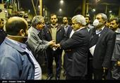 بازدید مجید قلی زاده مدیرعامل و مدیران ارشد خبرگزاری تسنیم از کارخانه کویر تایر