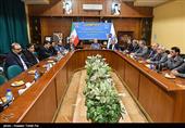 دیدار مجید قلی زاده مدیرعامل و مدیران ارشد خبرگزاری تسنیم  با سید‌محمدحسین زینلی مدیرعامل شرکت کویرتایر 