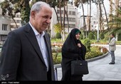 معصومه ابتکار معاون امور زنان و خانواده رئیس جمهور در حاشیه جلسه هیئت دولت 