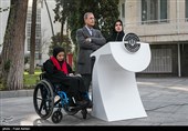 لعیا جنیدی معاون حقوقی رئیس جمهور و علی ربیعی سخنگوی دولت در حاشیه جلسه هیئت دولت