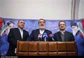 نشست خبری رحمانی فضلی وزیر کشور در فرمانداری تهران محل ثبت‌نام از داوطلبان یازدهمین دوره انتخابات مجلس شورای اسلامی
