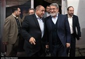 رحمانی فضلی وزیر کشور و عیسی فرهادی فرماندار تهران در فرمانداری تهران محل ثبت‌نام از داوطلبان یازدهمین دوره انتخابات مجلس شورای اسلامی