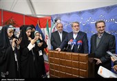 نشست خبری رحمانی فضلی وزیر کشور در فرمانداری تهران محل ثبت‌نام از داوطلبان یازدهمین دوره انتخابات مجلس شورای اسلامی