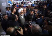 بازدید حجت الاسلام محمدجعفر منتظری دادستان کل کشور از ستاد انتخابات