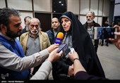 حضور شهیندخت مولاوردی در وزارت کشور برای ثبت‌نام در یازدهمین دوره انتخابات مجلس شورای اسلامی