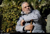 عزت شاهی در مراسم تشییع پیکر مرحوم سیدقاسم موسوی قهار