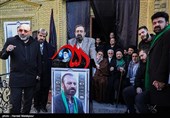 مراسم تشییع پیکر مرحوم سیدقاسم موسوی قهار مناجات‌خوان، شاعر و مداح اهل‌بیت(ع)