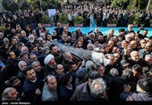 تشییع پیکر مرحوم سیدقاسم موسوی قهار مناجات‌خوان، شاعر و مداح اهل‌بیت(ع)