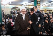 حجت‌الاسلام علی ثمری در مراسم ختم مرحوم سیدقاسم موسوی قهار