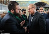 محمدباقر قالیباف و فرزند مرحوم سیدقاسم موسوی قهار