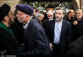 منصوری قصری زاده قاری بین‌المللی قرآن در مراسم ختم مرحوم سیدقاسم موسوی قهار