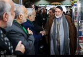 یدالله بهتاش مداح اهل بیت(ع) در مراسم ختم مرحوم سیدقاسم موسوی قهار