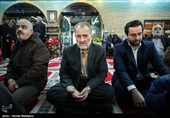 عباس سلیمی در مراسم ختم مرحوم سیدقاسم موسوی قهار