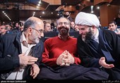 حجت الاسلام محمد قمی رئیس سازمان تبلیغات و محسن مومنی شریف رئیس حوزه هنری در (صدای مردم) از زبان شعرا و مداحان