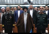 اجرای سرود ملی سرآغاز ششمین همایش ملی مدیریت جهادی