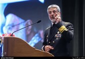 سخنرانی امیر دریادار حبیب‌الله سیاری معاون هماهنگ‌کننده ارتش در  ششمین همایش ملی مدیریت جهادی