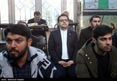 سیدعباس موسوی سخنگوی وزارت خارجه در مراسم ترحیم زهرا عبدالمحمدی خبرنگار فقید خبرگزاری فارس