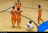 دیدار تیم های فوتسال مس سونگون و آذرخش بندر عباس