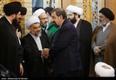 محسن رضایی دبیر مجمع تشخیص مصلحت نظام در مراسم اولین سالگرد ارتحال آیت‌الله هاشمی شاهرودی - قم