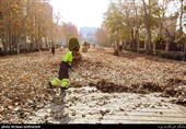 فصل پاییز-میدان مشق تهران