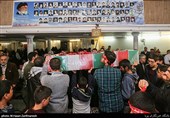 هجدهمین یادواره شهدای بسیج مسجد محمدی در جوار پیکر مطهر یک شهید گمنام