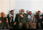 امیرسرتیپ احمدرضا پوردستان رئیس مرکز مطالعات و تحقیقات راهبردی ارتش در مراسم هجدهمین یادواره شهدای بسیج مسجد محمدی 