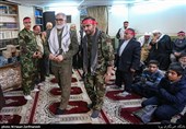 امیرسرتیپ احمدرضا پوردستان رئیس مرکز مطالعات و تحقیقات راهبردی ارتش در مراسم هجدهمین یادواره شهدای بسیج مسجد محمدی 