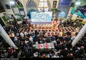 هجدهمین یادواره شهدای بسیج مسجد محمدی در جوار پیکر مطهر یک شهید گمنام