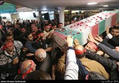 هجدهمین یادواره شهدای بسیج مسجد محمدی در جوار پیکر مطهر یک شهید گمنام