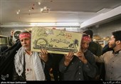 هجدهمین یادواره شهدای بسیج مسجد محمدی در جوار پیکر مطهر یک شهید گمنام