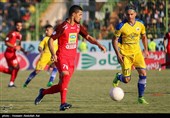 دیدار تیمهای فوتبال پرسپولیس و شهرداری ماهشهر - آبادان