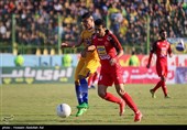 دیدار تیمهای فوتبال پرسپولیس و شهرداری ماهشهر - آبادان