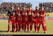دیدار تیمهای فوتبال پرسپولیس و شهرداری ماهشهر - آبادان