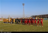 دیدار تیمهای فوتبال پرسپولیس و شهرداری ماهشهر - آبادان