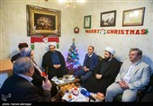 دیدار حجت الاسلام حبیب رضا ارزانی دبیر ستاد عالی هماهنگی و نظارت برکانون های فرهنگی هنری مساجد کشور با خانواده  شهید آشوری