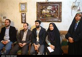 دیدار اعضای ستاد عالی هماهنگی و نظارت برکانون های فرهنگی هنری مساجد کشور  با خانواده  شهید آشوری