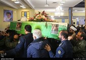 تشییع پیکر امیر سرتیپ دوم خلبان شهید محمدرضا رحمانی