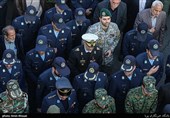تشییع پیکر امیر سرتیپ دوم خلبان شهید محمدرضا رحمانی